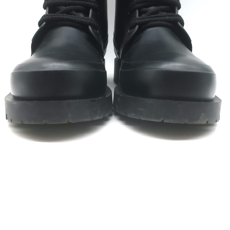 Christian Dior Diorcamp Rubber Combat Boots Black Size 38