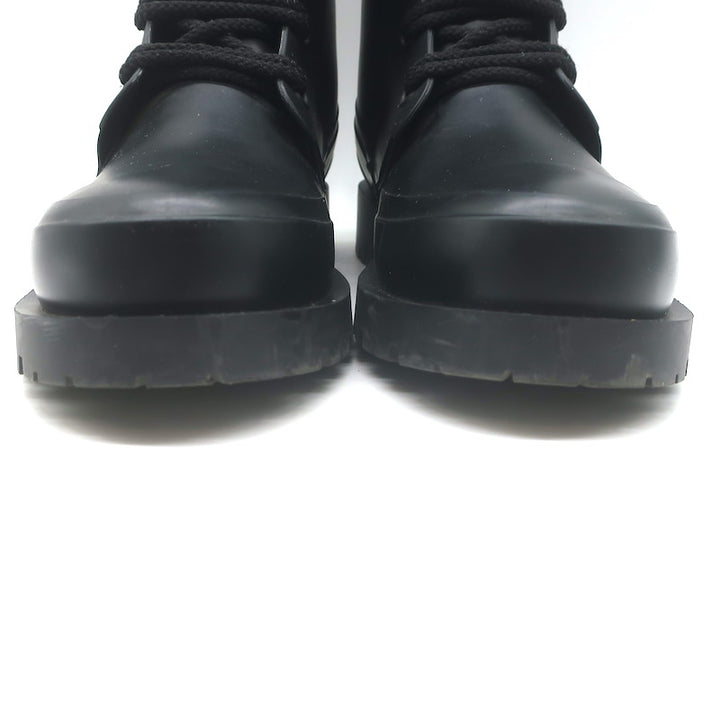 Christian Dior Diorcamp Rubber Combat Boots Black Size 38