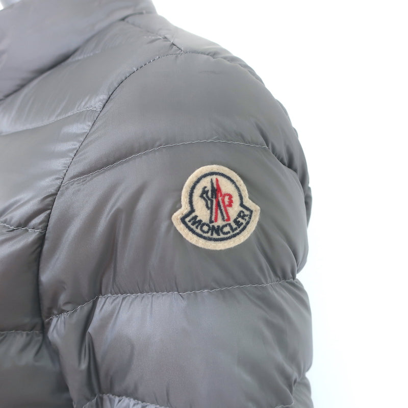 Moncler Lans Packable Down Puffer Jacket Gray Size 1