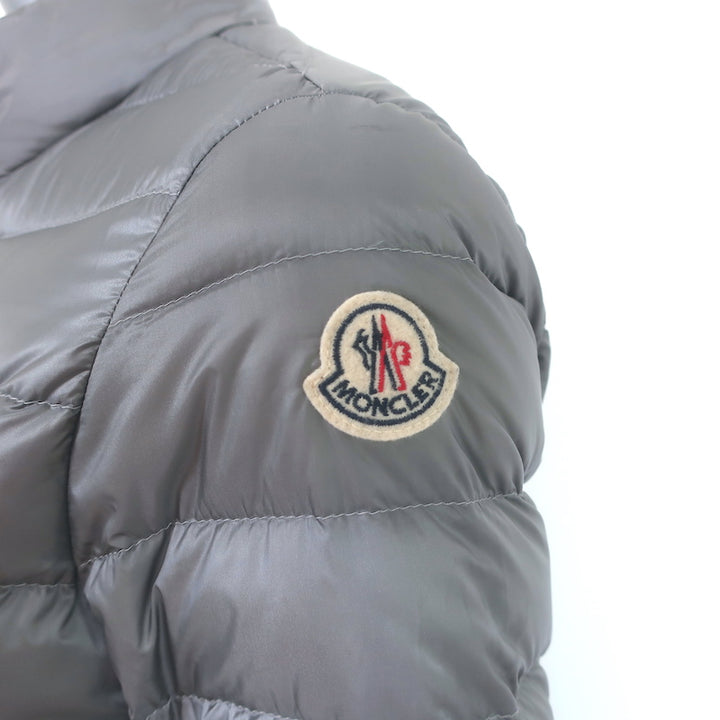 Moncler Lans Packable Down Puffer Jacket Gray Size 1