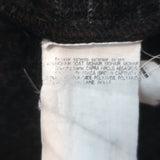 Authentic Missoni brushed mohair double-breasted coat in black and brown, gently pre-owned (size 38)