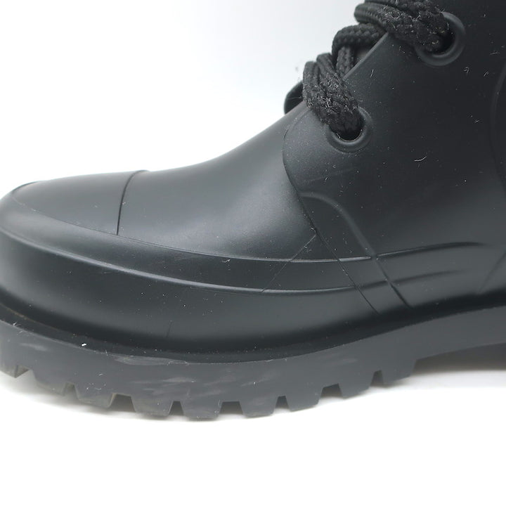 Christian Dior Diorcamp Rubber Combat Boots Black Size 38