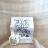 Xirena Lennox Button-Front Midi Dress Ivory Cotton Gauze Size Extra Small