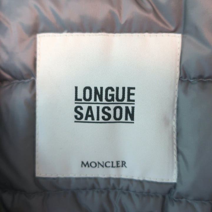 Moncler Lans Packable Down Puffer Jacket Gray Size 1