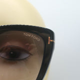 Tom Ford Nora Cat Eye Sunglasses Black TF937 01B
