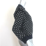 Chanel 24P Cashmere Reversible Cardigan & Wide Leg Pants Set Black/Navy Size 36