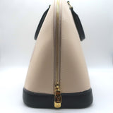 Louis Vuitton Alma GM Scarf Print Bag Eggshell Leather NEW