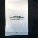 DKNY Tie-Waist Dress Black Stretch Jersey Size Small