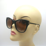 Thierry Lasry Strippy Cat Eye Sunglasses Black