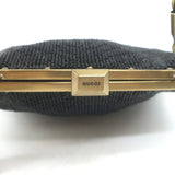 Gucci Tom Ford Tassel Chain Strap Beaded Mini Evening Bag Black