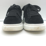 Alexander McQueen Velvet Oversized Sneakers Black Size 36