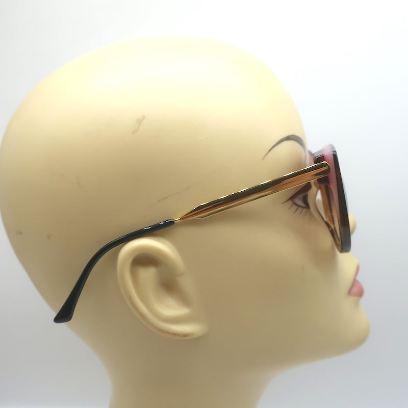 Thierry Lasry Lively Cat Eye Sunglasses Brown Gradient 063