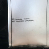 Chanel Metallic Knit Flared Pants Black Size 40