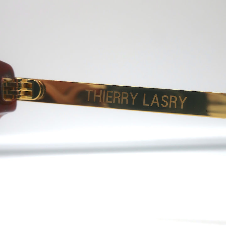 Thierry Lasry Lively Cat Eye Sunglasses Brown Gradient 063