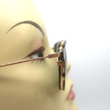 Barton Perreira Courtier Aviator Sunglasses Tortoise/Gold/Green