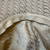 Christian Dior Rasta Bucket Hat Tan Trotter Canvas Size 57