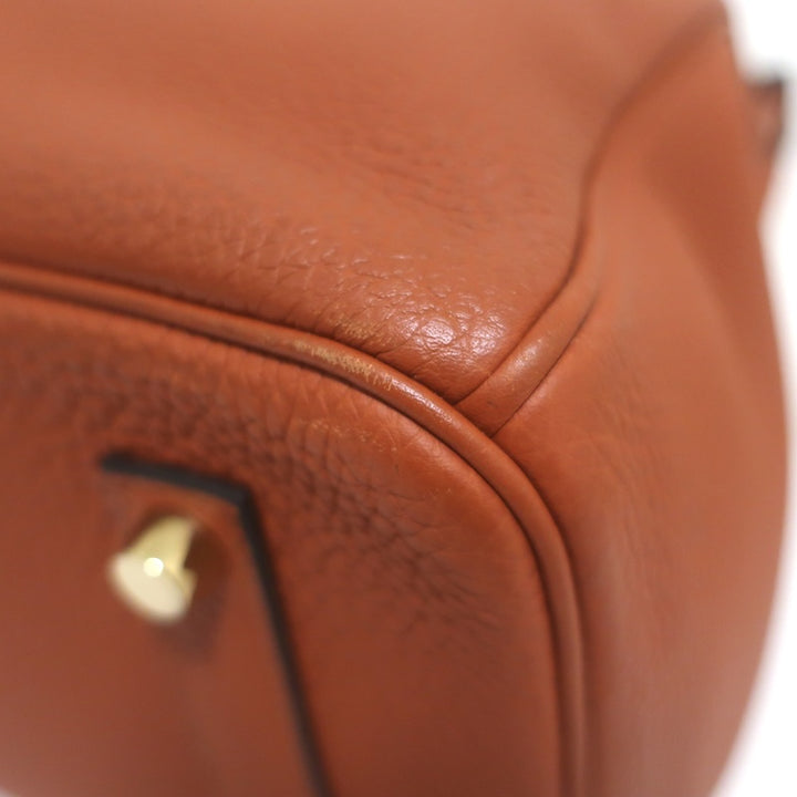 Hermes 2016 Birkin 35 Cuivre Veau Togo Calfskin Leather Gold Hardware