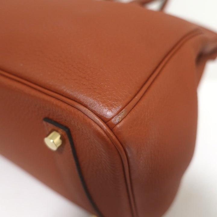 Hermes 2016 Birkin 35 Cuivre Veau Togo Calfskin Leather Gold Hardware