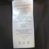 Christopher Esber brown cashmere and satin maxi dress, pre-owned, size XS