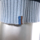 KULE The Marvin Striped Cashmere Crewneck Sweater Blue Size Small