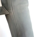 IRO Ashville Leather Moto Jacket Gray Size 36