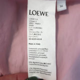 Loewe Anagram logo-embroidered button-down shirt in pink poplin — pre-owned, gently worn luxury piece