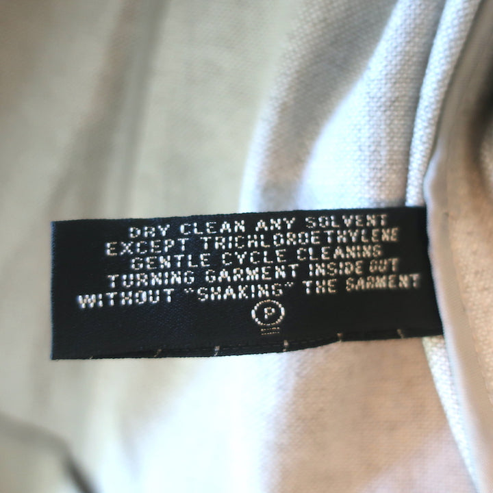 Ralph Lauren Black Label Safari Jacket Beige Linen Size 6