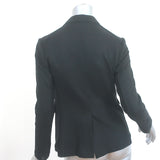 Rag & Bone Blazer Black Soft Wool Knit Size 00 One-Button Jacket