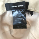 Isabel Marant Loiena Bucket Hat Brown Coated Linen