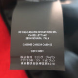 Saint Laurent Double Breasted Long Coat Red Cashmere-Wool Size 40