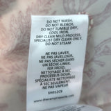 The Vampire's Wife Frill Seeker ruffled shirt, white with red botanical print, pre-owned luxury piece, size 6