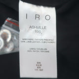 IRO Ashville Leather Moto Jacket Lavender Size 36