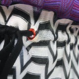 Authentic Missoni Mare zig-zag knit cover-up mini dress, multicolor knit, pre-owned, gently worn (Size 38)