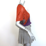 Missoni Mare zig-zag knit cover-up mini dress in multicolor, pre-owned authentic designer piece, size 38