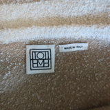 Toteme Monogram Jacquard Beach Dress Sand Cotton-Blend One Size