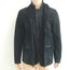 AllSaints Survey Double Layered Leather Blazer Black Size Medium