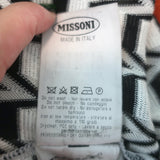 Authentic Missoni Mare zig-zag knit cover-up mini dress in multicolor, pre-owned