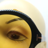 Tom Ford Neughman Aviator Sunglasses Black & Tortoise TF882 01E