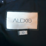 Alexis Nizarra Polka Dot Midi Dress Navy Size Small