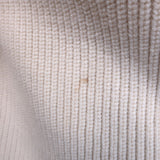 Moncler Maglione Tricot ivory wool-blend cardigan puffer jacket, authentic pre-owned luxury piece