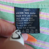 Polo Ralph Lauren Striped Slim Fit Button Down Shirt Green/Pink/Yellow Size 2