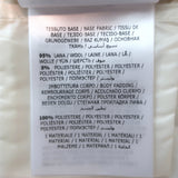 Moncler Maglione tricot ivory wool cardigan with down-puffer detailing, size L, pre-owned authentic luxury