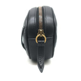 Gucci GG Marmont Belt Bag Black Matelasse Leather Size 34 NEW