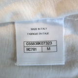 Chanel 2017 Viva Coco Cuba Libre T-Shirt White & Light Pink Cotton Size Medium