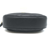 Gucci GG Marmont Belt Bag Black Matelasse Leather Size 34 NEW