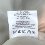 IRO Arley Cropped Ruched Bomber Jacket Light Gray Size 34