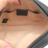 Gucci GG Marmont Belt Bag Black Matelasse Leather Size 34 NEW