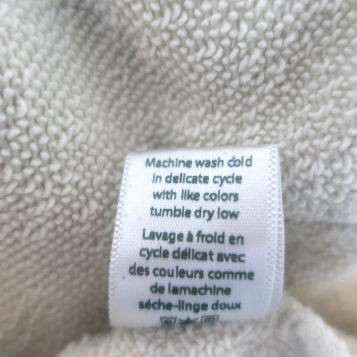 Solid &amp; Striped x RE/DONE Malibu Zip-Up Hoodie Sweatshirt Dirty White Size Small