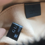 Gucci GG Marmont Belt Bag Black Matelasse Leather Size 34 NEW