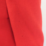 McQ Alexander McQueen double-breasted red wool-cashmere coat, authentic pre-owned luxury piece